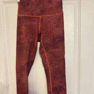 Lululemon wunder train crop